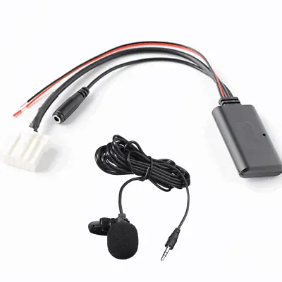 For 2006+ Mazda 2 3 MX5 RX8 Stereo Radio Bluetooth Adapter Audio Music Cable Mic • $26.12