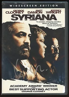 Matt Damon Signed Autograph Auto Syriana Thriller DVD Video Discs JSA Stickered • $90