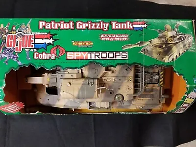 G.I Joe Vs. Cobra Patriot Grizzly Tank Spy Troops Sealed Never Opened Mib. • $259