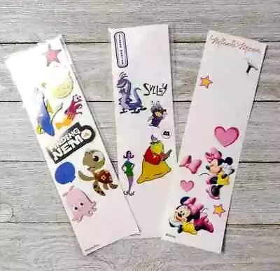 Disney Minnie Nemo Monsters Stickers EK Success Puffy Dimensional Partial Packs • $3.59