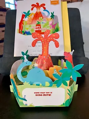 Happy Birthday Card! Dinosaurs! Musical Hallmark Paper Wonder • $4.95