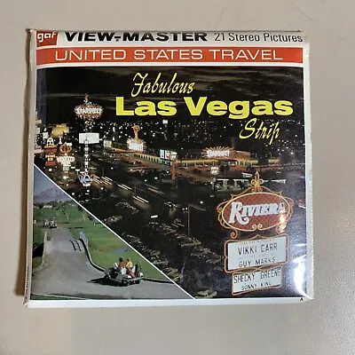 SEALED GAF A160 Fabulous Las Vegas Strip Nevada View-master Reels Packet 70s • $29.95