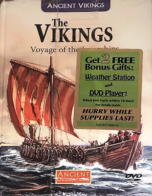 Ancient Vikings Ancient Civilizations The Vikings Voyage Of The Longships DVD #2 • $6.99