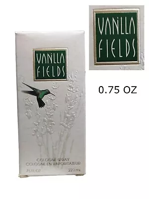 Vanilla Fields Cologne Spray 0.75oz  By Coty - NEW IN BOX RARE • $24