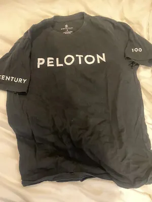$25 • Buy Peloton 100 Rides Shirt Black Unisex Small