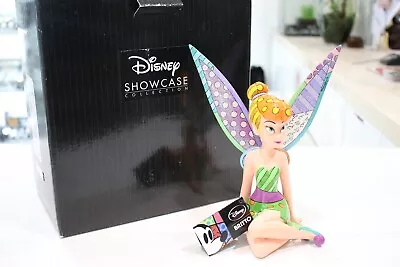 Romero Britto Disney Showcase Collection Enesco Tinker Bell Figurine Large • $135