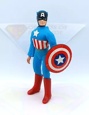 Vintage 1974 Mego Captain America Action Figure Complete ~MINTY ~ All Original • $339.88