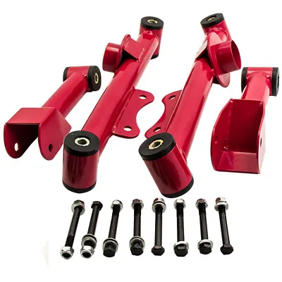 4x For Ford Mustang 1979-2004 Upper&Lower Rear Tubular Control Arms W/ Bushings • $68.54