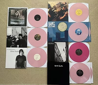 Elliott Smith KRS 30th Anniversary Pink Vinyl COMPLETE Set Hand-Numbered /91 • $1500
