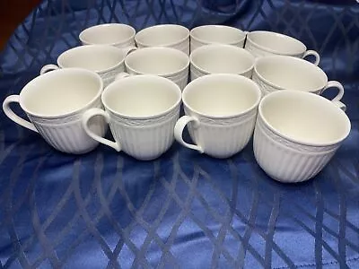 Mikasa Italian Countryside Tea Cups Coffee Mugs DD900 Set Of  12 • $28