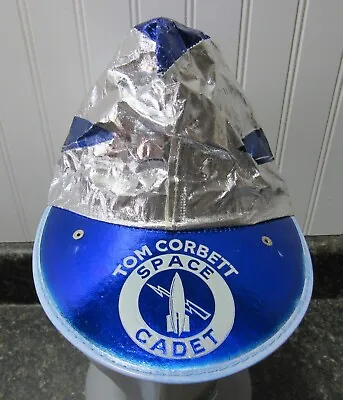 NEW OLD STOCK Vintage 50s Tom Corbett Space Cadet Outer Space TV Series Kids Hat • $14.99