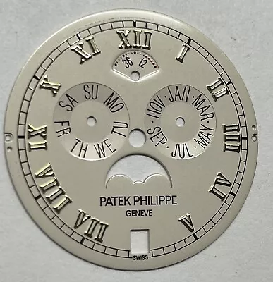 Patek Philippe Annual Calendar Silver Dial 5036 Yellow Gold • $1800