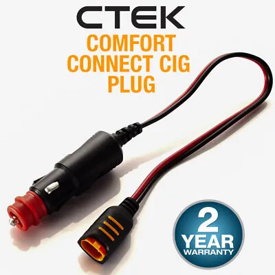 CTEK Battery Charger Comfort Connect CIG Plug 56-263 Cigarette Socket Accessory • $35