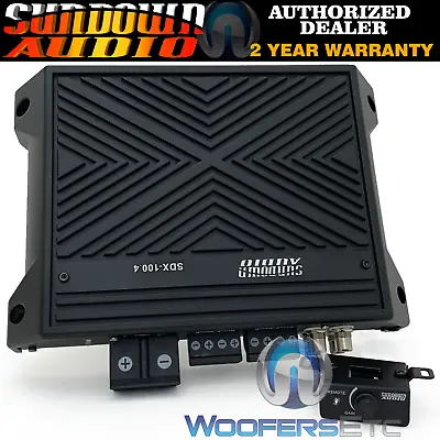 Sundown Audio Sdx-100.4 4-channel 620w Rms Micro Component Speakers Amplifier • $219.99