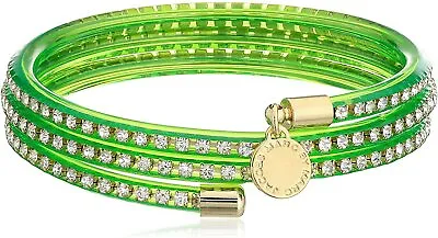 Marc By Marc Jacobs Slinky Green Toucan Zirconia Bracelet - Model M5131109 • $14