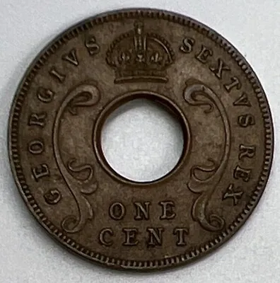 1949 East Africa One Cent Coin | Fine Collectable Grade | E1143 • £3.84