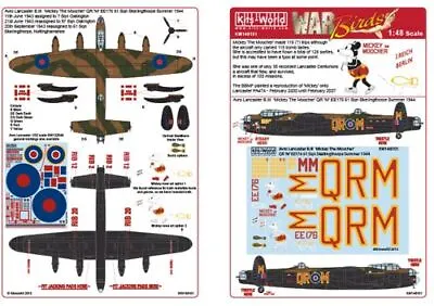 Kits-World KW148101 1:48 Avro Lancaster B.I/III • £9.18