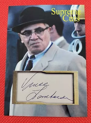 Vince Lombardi Green Bay Packers Supreme Cuts 2021 Glossy Sample CARD • $3.34