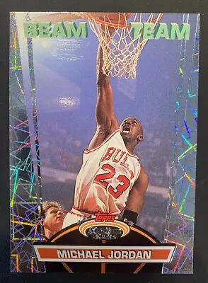 1992-93 Topps Stadium Club - Beam Team Members Only #1 Michael Jordan • $250