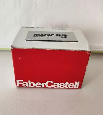 Faber-Castell Magic Rub 1954 White Erasers One Dozen Lot 12 For Drafting Vintage • $34.98