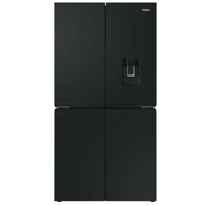 NEW Haier 623L Quad Door Refrigerator With Ice And Water Black HRF680YPC • $2457