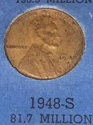 1948 S Lincoln Wheat Cent • #A0411 • $1.99