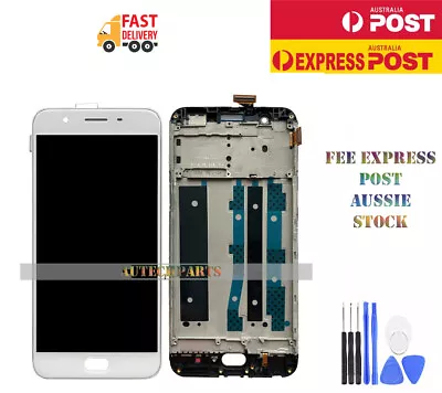 OPPO F1s A59 A1601 LCD DISPLAY+TOUCH SCREEN DIGITIZER FRAME REPLACEMENT WHITE • $54.95