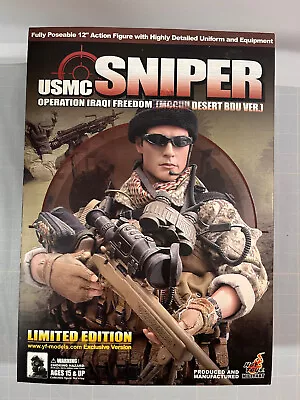 HOT TOYS 1/6 USMC OIF SNIPER YF Toys LIMITED EDITION MCCUU Desert BDU MISB NEW • $455