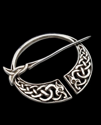 £45.99 • Buy Sterling Silver JOHN HART Celtic Pennanular Book Of Kells Plaid Brooch IONA 1964