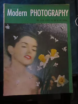 Modern Photography Magazine March 1950 March Winds Ice Skating Nudes 50 • $9.99