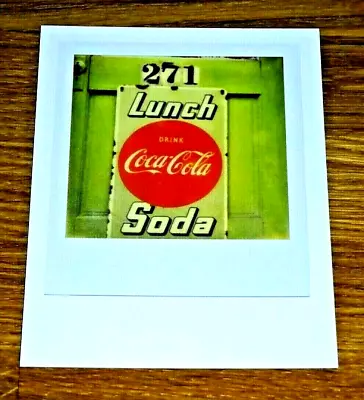 The Impossible Spectrum Project Photograph Postcard ~ 'lunch - Coca Cola - Soda' • £1.50