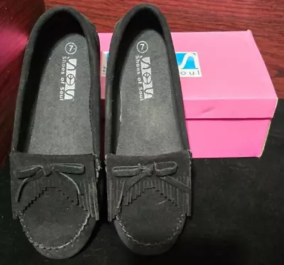 Brand New Moccasins Shoes Of Soul Black Size 8 • $14.99