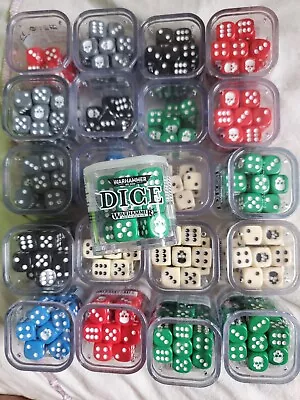 Citadel 12mm Dice New Warhammer 40k Citadel 40000 Games Workshop (5) Dice. • £3.55