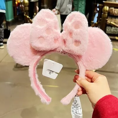 Authentic Disney 2022 Shanghai Disneyland Pink Piglet Minnie Mouse Ear Headband • $32.97