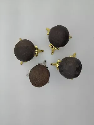 Civil War Vintage Round Metal Balls Collectible Memorabilia Lot Of 4 Items Total • $14