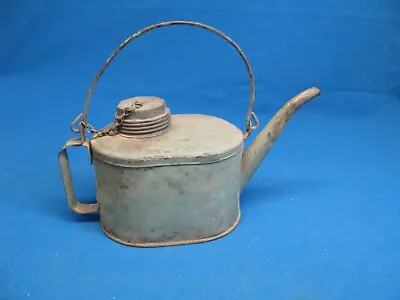 Vintage Green Metal 1/2 Gallon Gas Can • $18.95