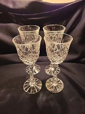 $9.99 • Buy Crystal Sherry/ Cordial Glass, Set Of 4, Made In Mexico 