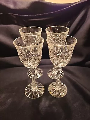 $9.99 • Buy Crystal Sherry/ Cordial Glass, Set Of 4, Made In Mexico 