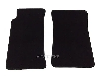 Fit For 90-97 Mazda Miata Mx-5 Black Nylon Carpet Floor Mat 2 Pcs New • $30.88
