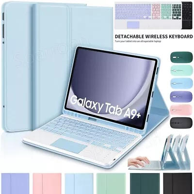 Case Cover Keyboard W/Touchpad Mouse For Samsung Galaxy Tab A9+ A8 S9 FE S6 Lite • $29.99