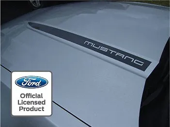 2010-2012 Ford Mustang Hood Spear Cowl Stripe Graphic Decal Sticker Package SSC • $26.96