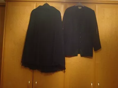 £10 • Buy Green Matching Jacket And Skirt With Detail. Size 14.