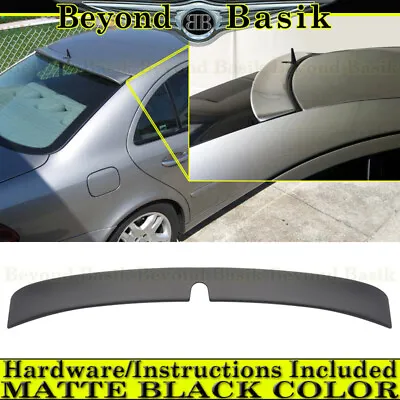 For 2003-2009 Mercedes W211 E-Class Roof AG Style Spoiler W/Ant Hole MATTE BLACK • $51.48