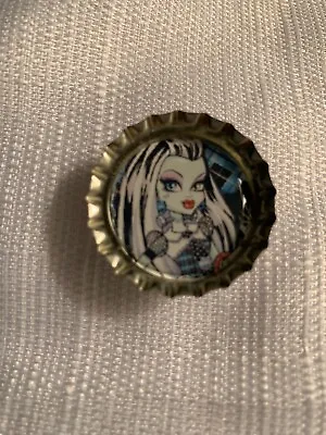 Unbranded NWOT Charms For Crocs Shoe Monster High “Frankie” Bottle Cap  • $7.50