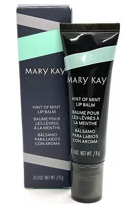 Mary Kay Hint Of Mint Lip Balm~limited Edition~0.3 Oz~freeshipping~ • $15