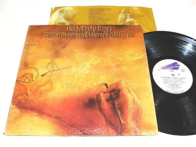 The Moody Blues  To Our Children's Children  1969 Rock LPNice VG++! Threshold • $4.95