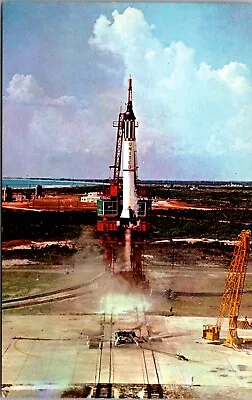 PC May 5 1961 Mercury Redstone Spacecraft Freedom 7 Cape Canaveral Florida • $8