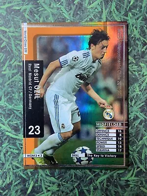 Panini WCCF 2010-11 Mesut Ozil Real Madrid Refractor Soccer Card • $1.50