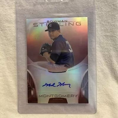 2013 Bowman Sterling Prospect Ruby Refractor /99 Mark Montgomery #BSAP-MMO Auto • $6.99