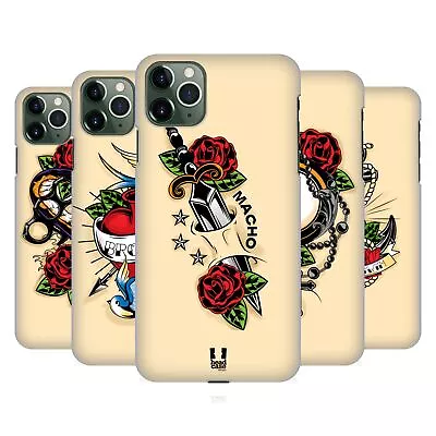 HEAD CASE DESIGNS OLD SCHOOL TATTOOS HARD BACK CASE FOR APPLE IPHONE PHONES • $14.95